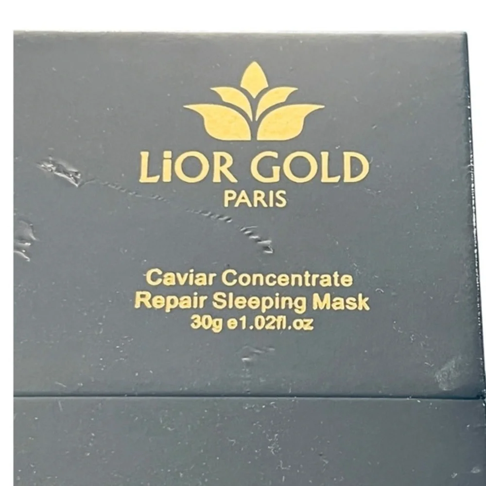 NEW Lior Gold Paris Caviar Concentrate Repair Sleeping Mask 30g 1.2 Fl‎ oz.